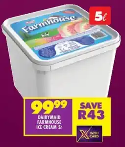 Shoprite Dairymaid farmhouse ice cream offer