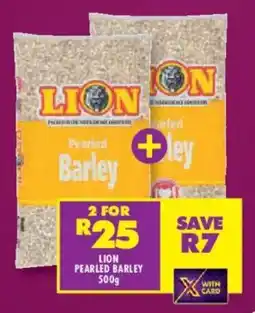 Shoprite Lion pearled barley offer