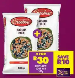 Shoprite Crossbow soup mix offer