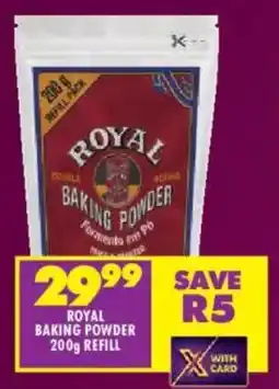 Shoprite Royal baking powder offer