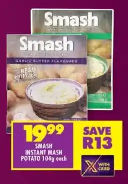 Shoprite Smash instant mash potato offer