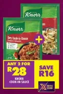 Shoprite Knorr Dry Cook-in-Sauce offer