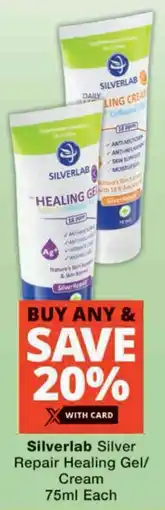 Checkers Silverlab Silver Repair Healing Gel/ Cream offer
