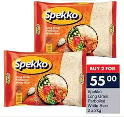 President Hyper Spekko Long Grain Parboiled White Rice offer