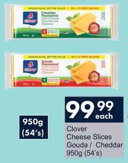 President Hyper Clover Cheese Slices Gouda/ Cheddar offer