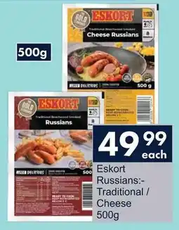President Hyper Eskort Russians Traditional/ Cheese offer