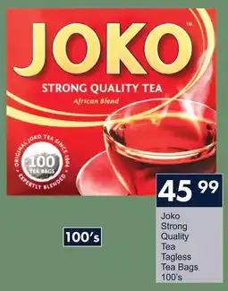 President Hyper Joko Strong Quality Tea Tagless Tea Bags offer