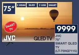 President Hyper JVC 75" Smart QLED TV offer