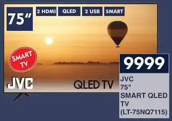JVC 75" Smart QLED TV