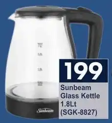 President Hyper Sunbeam Glass Kettle offer