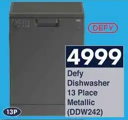 President Hyper Defy Dishwasher 13 Place Metallic offer
