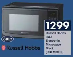 President Hyper Russell Hobbs Electronic Microwave Black offer
