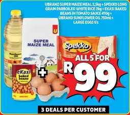 Usave All 5 for R99 offer