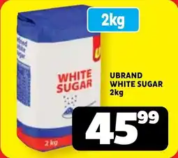 Usave Ubrand white sugar offer