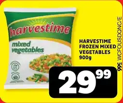 Usave Harvestime frozen mixed vegetables offer