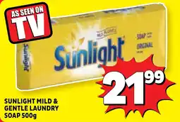 Usave Sunlight mild & gentle laundry soap offer