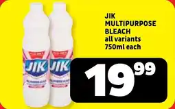 Usave Jik multipurpose bleach offer