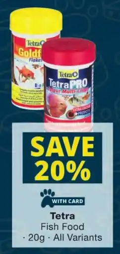 Checkers Tetra Fish Food offer