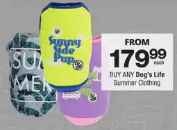Checkers Dog's Life Summer Clothing offer