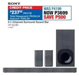 OK Furniture Sony 5.1-Channel Surround Sound Bar offer