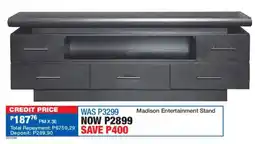 OK Furniture Madison Entertainment Stand offer