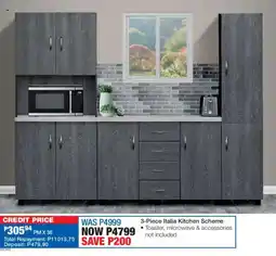OK Furniture Italia Kitchen Scheme offer