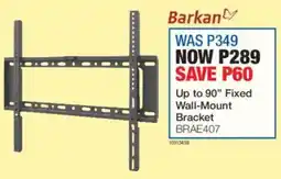 OK Furniture Barkan Up to 90" Fixed Wall-Mount Bracket offer