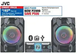 OK Furniture JVC Home Entertainment System offer