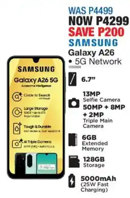 OK Furniture Samsung Galaxy A26 offer