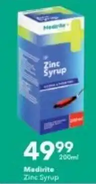 Medirite Zinc Syrup 200ml