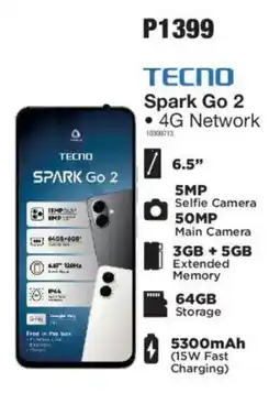 OK Furniture Tecno Spark Go 2 offer