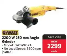 Makro Dewalt 2200 W Angle Grinder offer