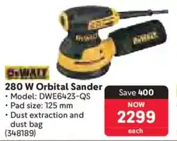 Makro Dewalt 280 W Orbital Sander offer