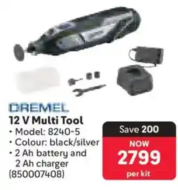 Makro Dremel 12 V Multi Tool offer