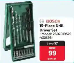 Makro Bosch Drill Driver Set offer
