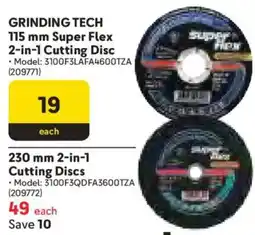 Makro Grinding Tech Super Flex 2-in-1 Cutting Disc offer