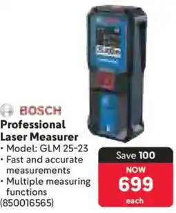 Makro Bosch Professional Laser Measurer offer