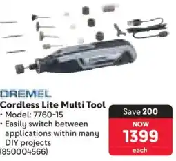Makro Dremel Cordless Lite Multi Tool offer