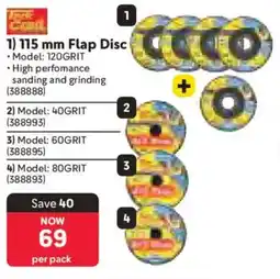 Makro Tork Craft Flap Disc offer