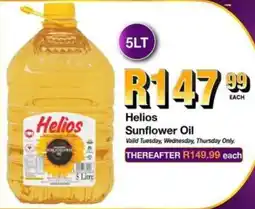 Take 'n Pay Helios Sunflower Oil offer