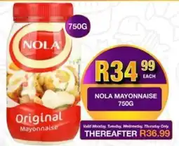 Take 'n Pay Nola Mayonnaise offer