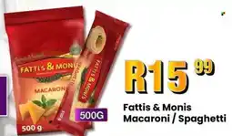 Take 'n Pay Fattis & Monis Macaroni/ Spaghetti offer