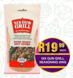 Take 'n Pay Six gun grill seasoning offer