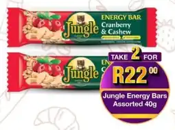 Take 'n Pay Jungle Energy Bars Assorted offer