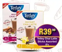 Take 'n Pay Tetley Chai Latte Sticks Assorted offer