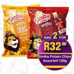 Take 'n Pay Simba Potato Chips Assorted offer
