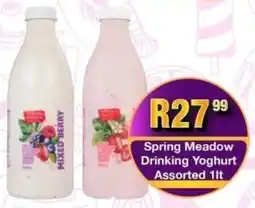 Take 'n Pay Spring Meadow Drinking Yoghurt Assorted offer