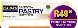 Take 'n Pay Fatima's Samoosa Sheets offer