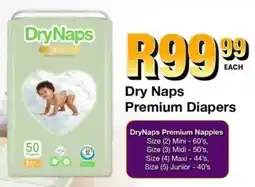 Take 'n Pay Dry Naps Premium Diapers offer