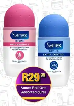 Take 'n Pay Sanex Roll Ons Assorted offer